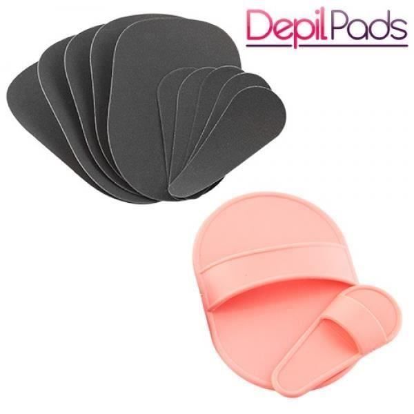 Eksfoliator Depilator Ręczny Depil Pads - Depil Pads - Różowy - Dorosły - Unisex