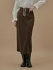 Teuwi Utah Rip Pocket Wool Long Skirt