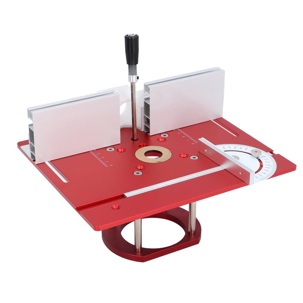 Router Lift Base Aluminum Alloy Height Manual Router Table Lift System for Woodworking Machinery