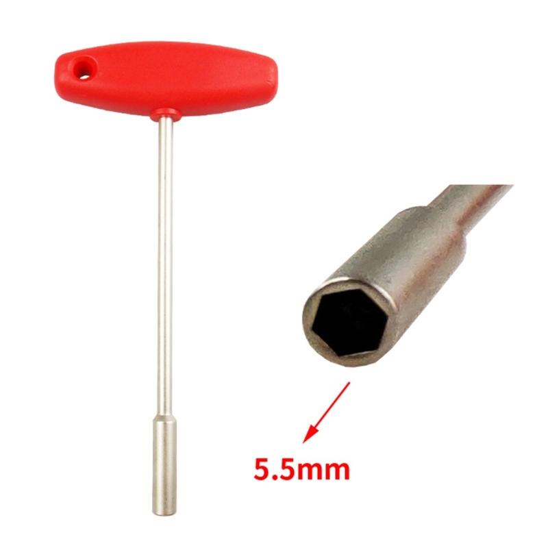 Hide Spoke Wrenches Cassettes Sprocket Removal Wrenches Cycling Repair Tool for Easy Bike Maintenances