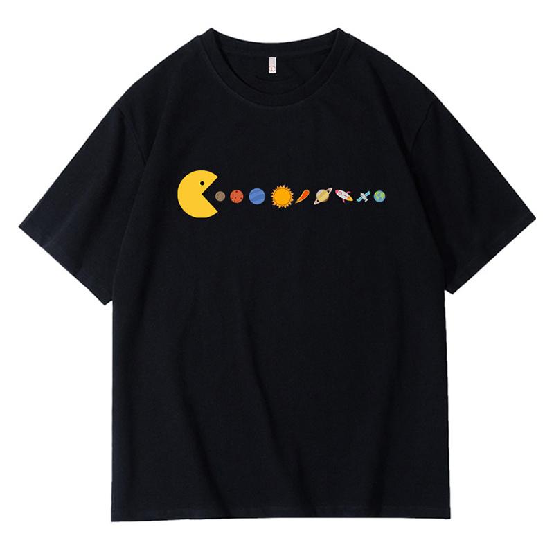 Unisex T Shirt Funny Illustration Pure Cotton ONeck Pullover Tees Daily Casual Sport Tshirt Oversized Unisex Tops Short Sleeve