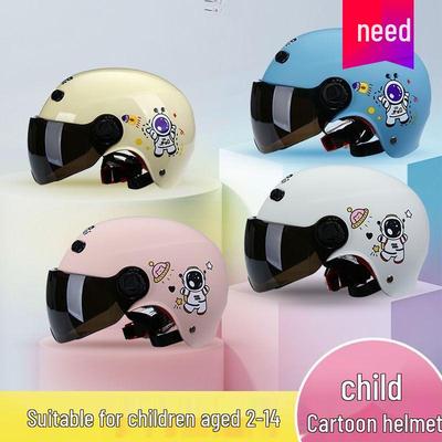 Children's Electric Scooter Helmet - Summer Sun Protection, All-Season Safety for Toddlers.