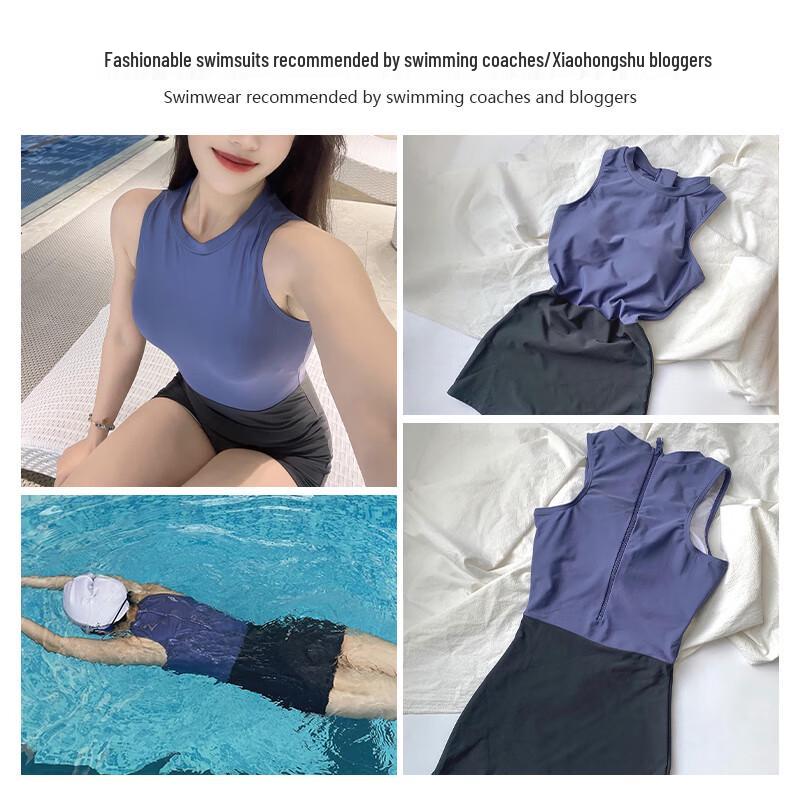 PULASSI Women's One-Piece Competitive Swimsuit