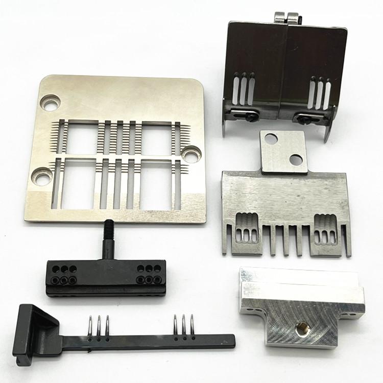 New Industrial Sewing Machine Needle Plate Steel Kansai Gauge Set Spare Parts for Hotels Use Part No 1104 1/8*1*1/8 Kansai 1104 Gauge Set
