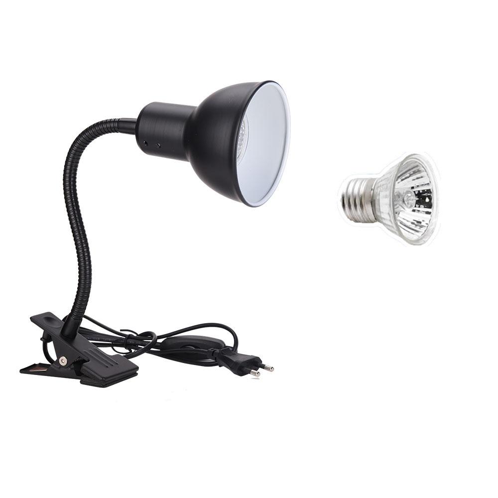 Buy Reptile Heat Lamp, Clamp Lamp For Aquarium Adjustable Light And