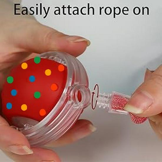 Automatic Cat Teaser Ball with Dragonfly Tail - Interactive, Self-Entertainment Toy for Physical Activity and Decompression