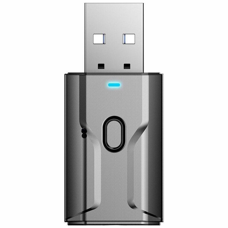 

5.0 Bluetooth Adapter Music Audio for PC TV Car Hands-free 3.5mm AUX Adapter USB Wireless Bluetooth Transmitter Receiver