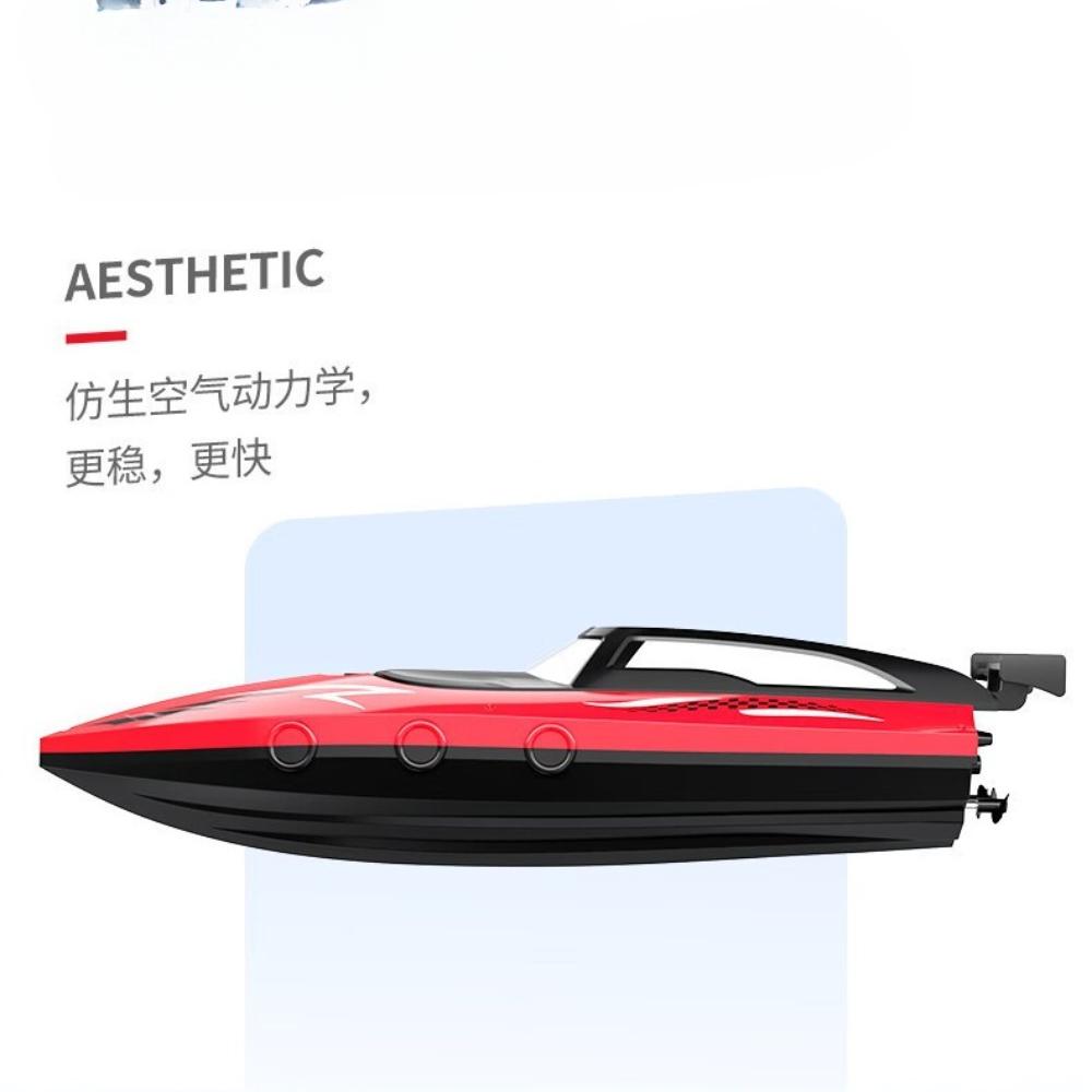 RC Battery Boat Ship 2.4Ghz High-Speed Remote Control Racing Ship Water Speed Boat Child Model Kids Boys Outdoor Pool Toys Gifts