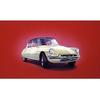 Miniature Car - HELLER - White Citroën DS 19 - 26 Pieces - Interior