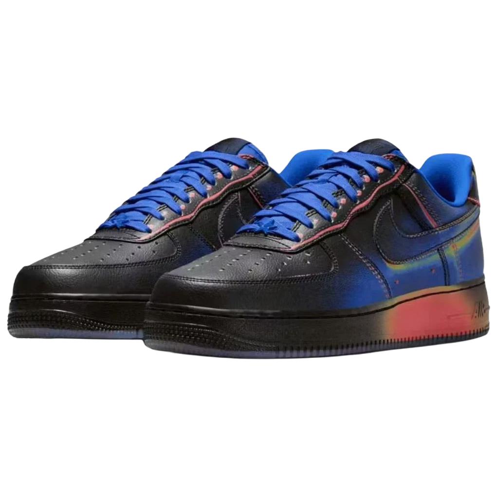 Nike Air Force 1 Low Heat Map Pánské tenisky Černé Racer-Blue IB6834-001