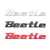 VW 1PCS Metal Beetle Car Letter Logo Sticker Tail Bumper Badge Auto Rear Trunk Emblem Styling Accessories For Volkswagen VW Beetle