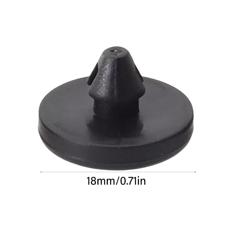 10Pcs Car Brake Switches Stopper for Vehicle 90541-06036 Brake Pedal Pad Brake Light Switches Pad Clutch Pedal Stopper