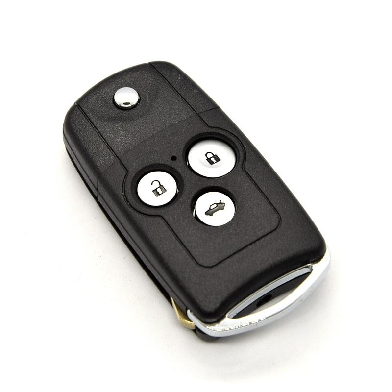 BESTER SCHLÜSSEL Für Honda Acura Civic Accord Jazz CRV HRV 2009--2014 Fernbedienung Klappschlüssel Auto Schlüsselanhänger Hülle Gehäuse 3/4 Tasten Accord 2008-2012