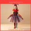 Halloween Clown Costume For Kids With Tutu Skirt And Lace For Party Performances