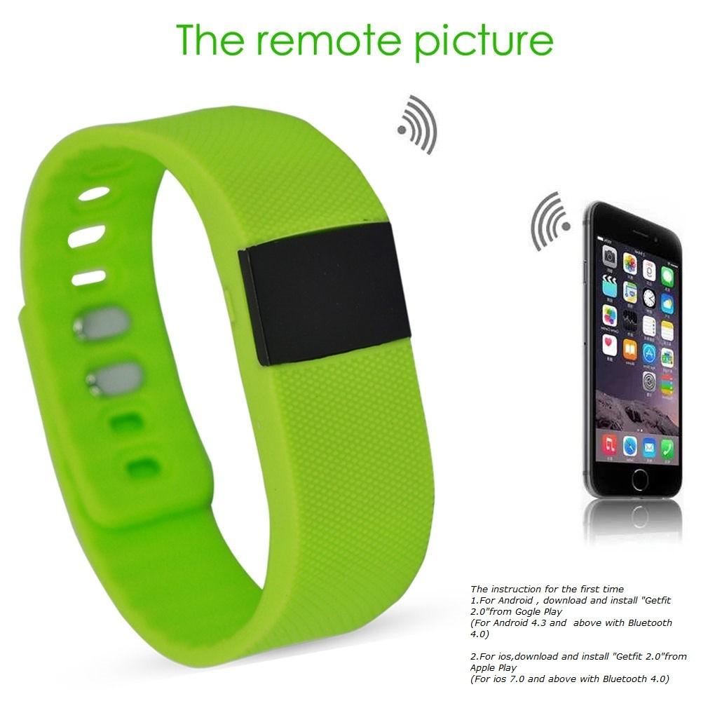 Smart Fitness Wristband For Couples With Calorie Step Counter And Digital Display