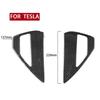 Carbon Fiber Side Tail Lamp Charging Port Panel Cover Trim For Tesla Model 3/Y