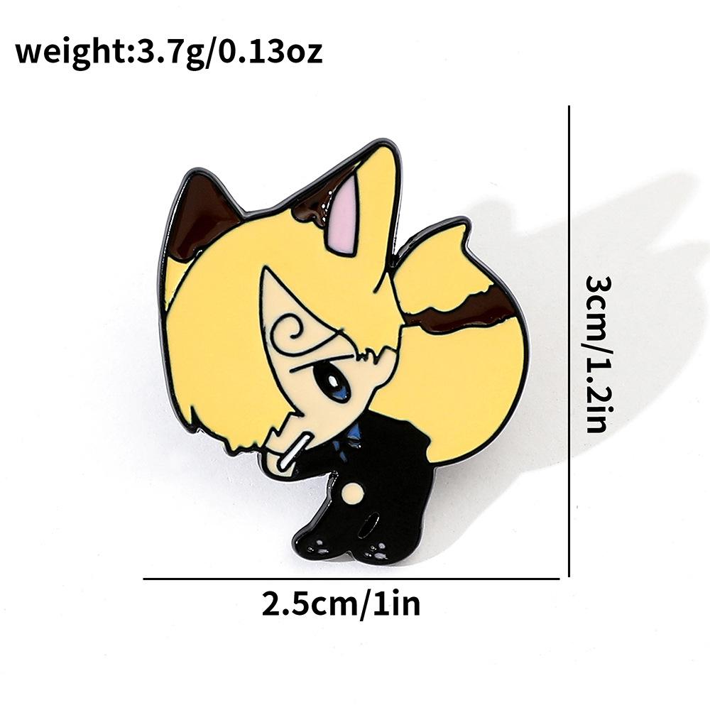 Cool Anime Pins Badge Brooch Jacket On Pins Badges For Clothing DIY Jacket Decoration Lapel Pins Jewelry Accessories Friend Gift