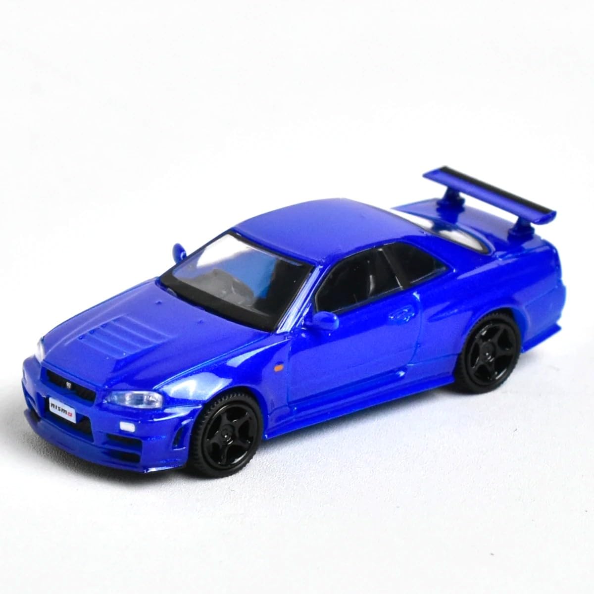 

Micro City Nissan Skyline Blue HO Scale Diecast Model Car 1/87 GT-R (R34) синий