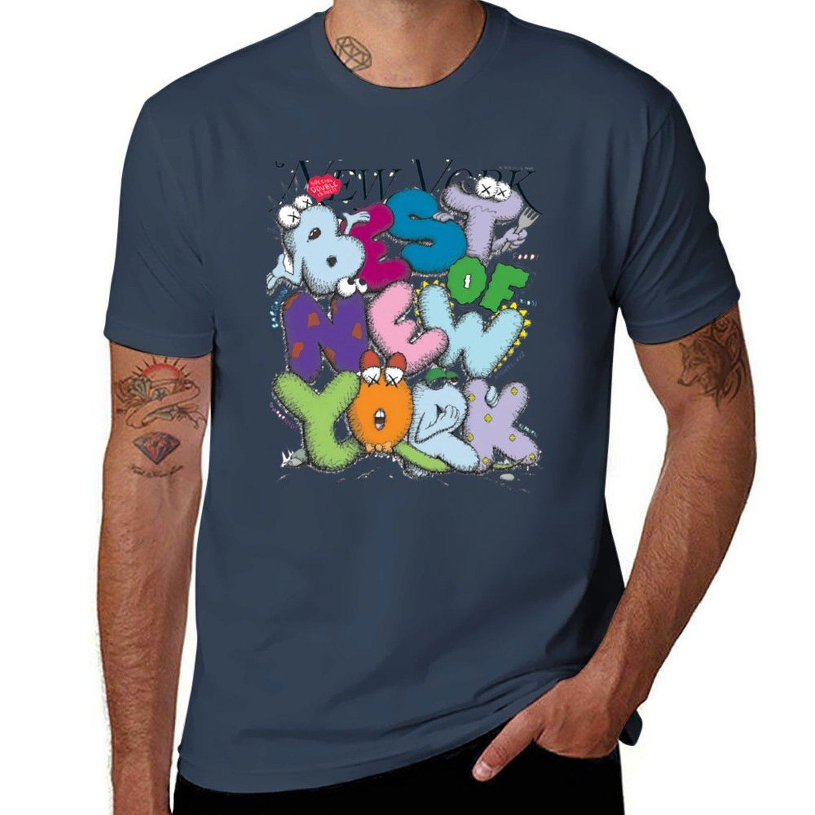 New York Premium TShirt Casual Graphic Print Tee S