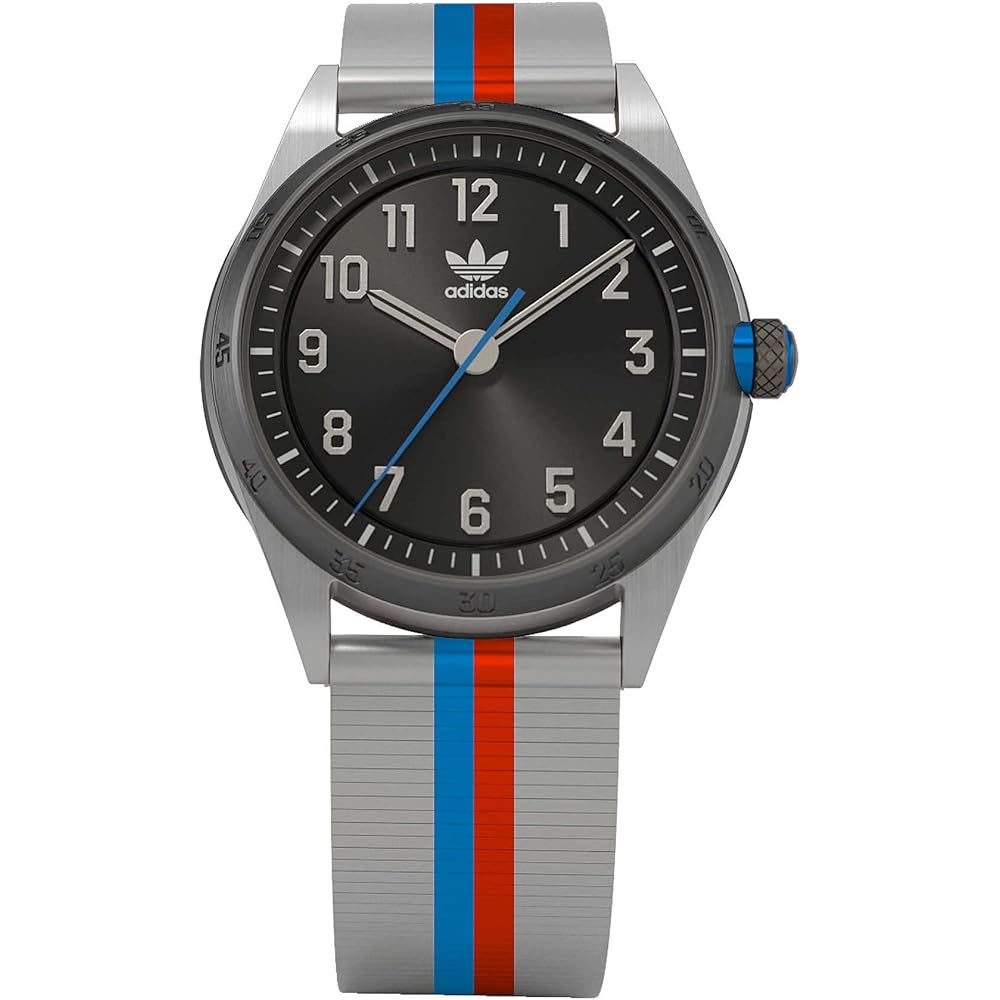 Adidas Originals CODE FOUR AOSY22525 Silver Watch Stainless Steel Casual Timepiece