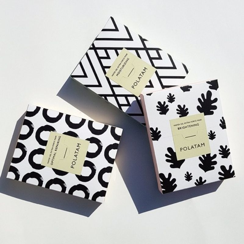 POLATAM Water Gel Extra Force Mask OPTIMAL REPAIRING