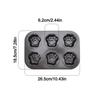 6/12 Cavity Cake Mold Non Stick Baking Mold Cute Biscuit Candy Mould  Kitchen Bakeware
