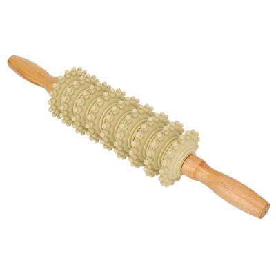 Rullo per Terapia del Legno Punti Trigger Gambe Sottili Rilascio Cellulite Dolore Fascia Rullo Massaggiante