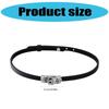 Gothic Collar Necklace Punk Rock Pu Leather Choker Collar Necklace for Women,Teens Girls,Individuality Neck Jewelry