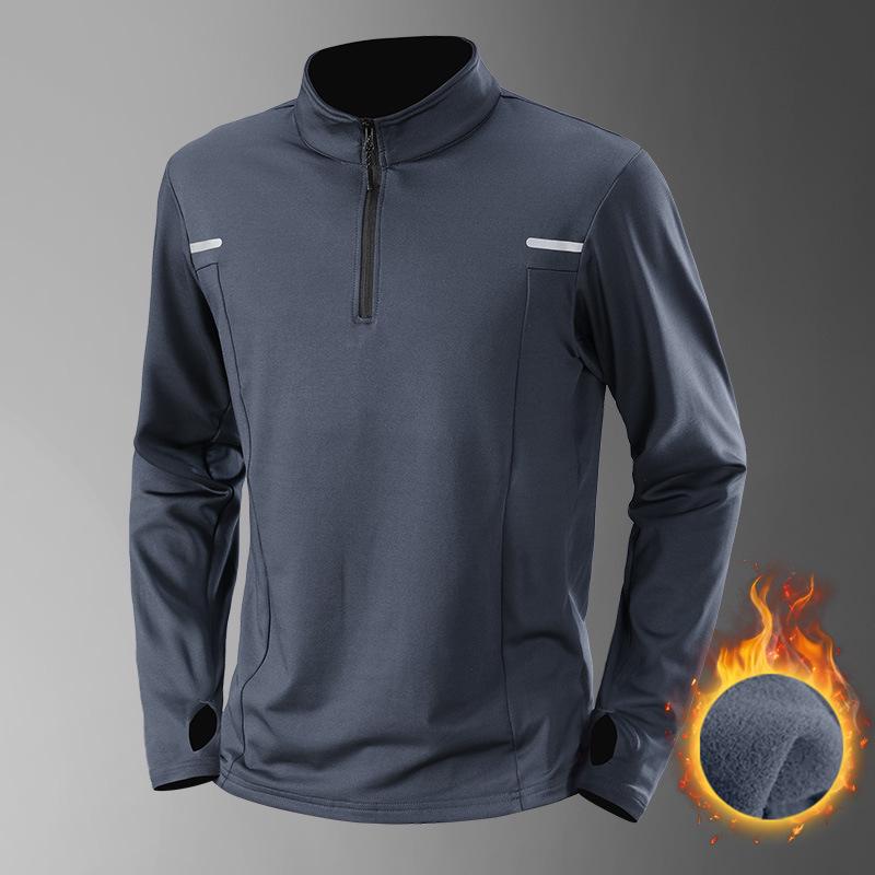 Men s Quick-Dry Winter Base Layer Long Sleeve Fluffy Ideal for Skiing Running Fitness Sports M 80-100 kg 1140₽