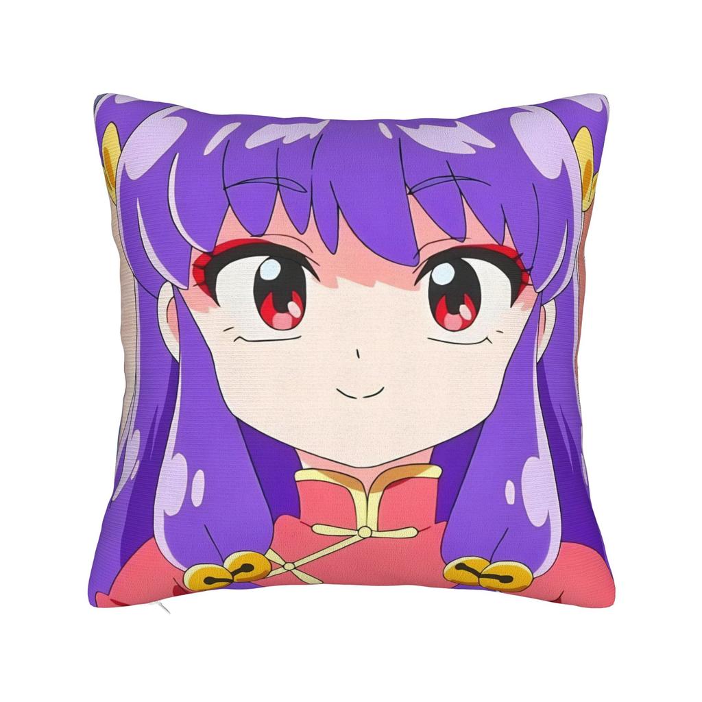 Pillow Cover Japanese Anime Shampoo Cute Girl  Vintage Pillow Case For Couch Sofa Bedroom Pillowcases
