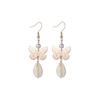 Cartoon Sweet and Cute Colorful Rice Ball Mushroom Pendant Geometric Circle Earrings Women's Jewelry Gift Clothing Accessories