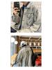 Men's Retro Tie-Dye Denim Jacket - Loose Casual Spring/Autumn Workwear Trend