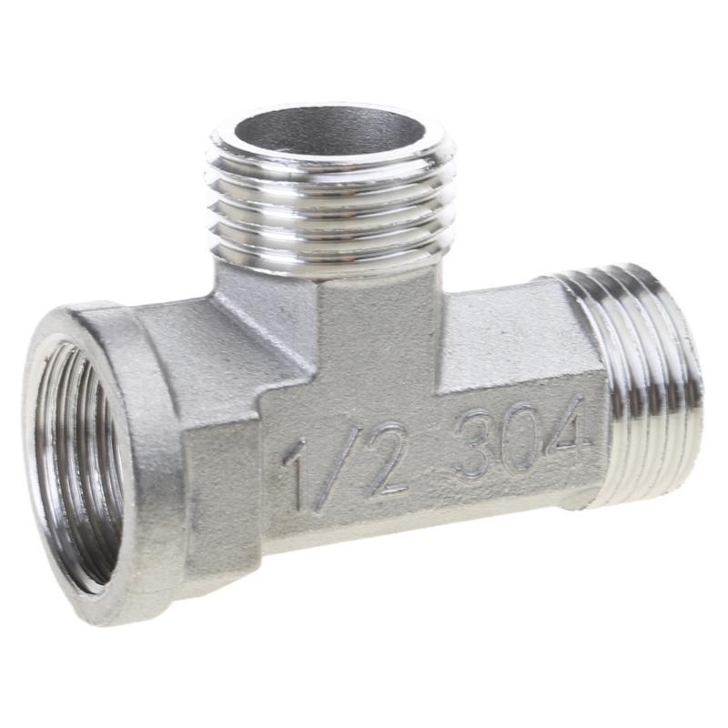652F Toilet Diverter Adapter for Sprayer Shower Fitting Copper Three-way Water Pipe