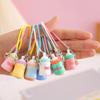 Multipurpose Small Water Bottle Charm Resin Keychain Accessory Convenient for Girls Dollhouse Decoration Gifts