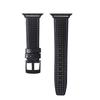 Fashion  Leather Carbon Fiber Strap for Apple Watch 9 8 7 Ultra Buckle Watch Bands for IWatch6 5 4 3SE 40 44 41 45mm 49mm Buckle Band Accessories