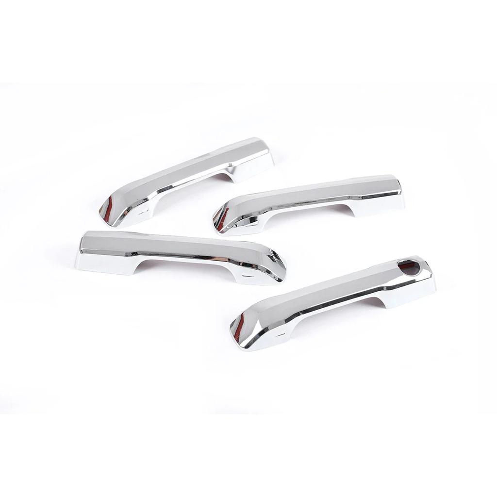 4PCS For Toyota Tundra   2024 2025 Car Door Handle Cover Exterior Moulding Trim Overlay Stciker Protector Accessories