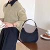 Girls Designer Women Cool Yogodlns Underarm Bag Soft Pu Leather Hobo Bag Small Shoulder Bags Retro Female Fashion Purse Handbags