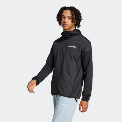 Jacket Terrex Xperior Climawarm+ Wind Light Fleece Hooded Jacket Black (JF1227)