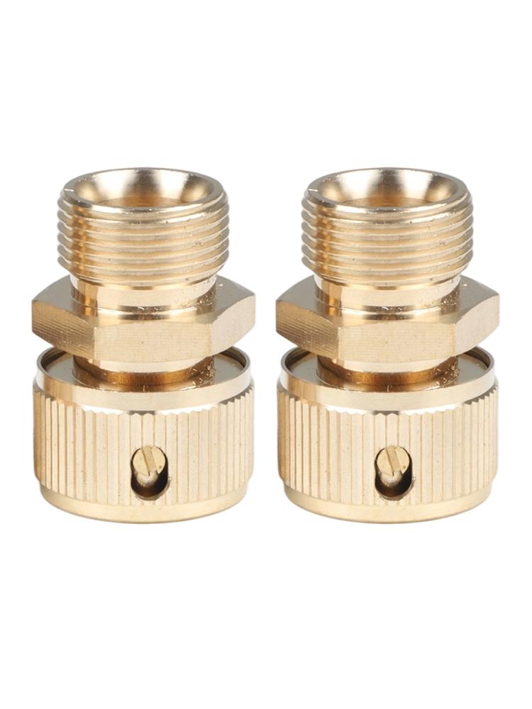 Garden Maintenance Copper Connector Outdoor Use Connector 22*1.5 External Thread Brass Construction Precision-engineered Seal