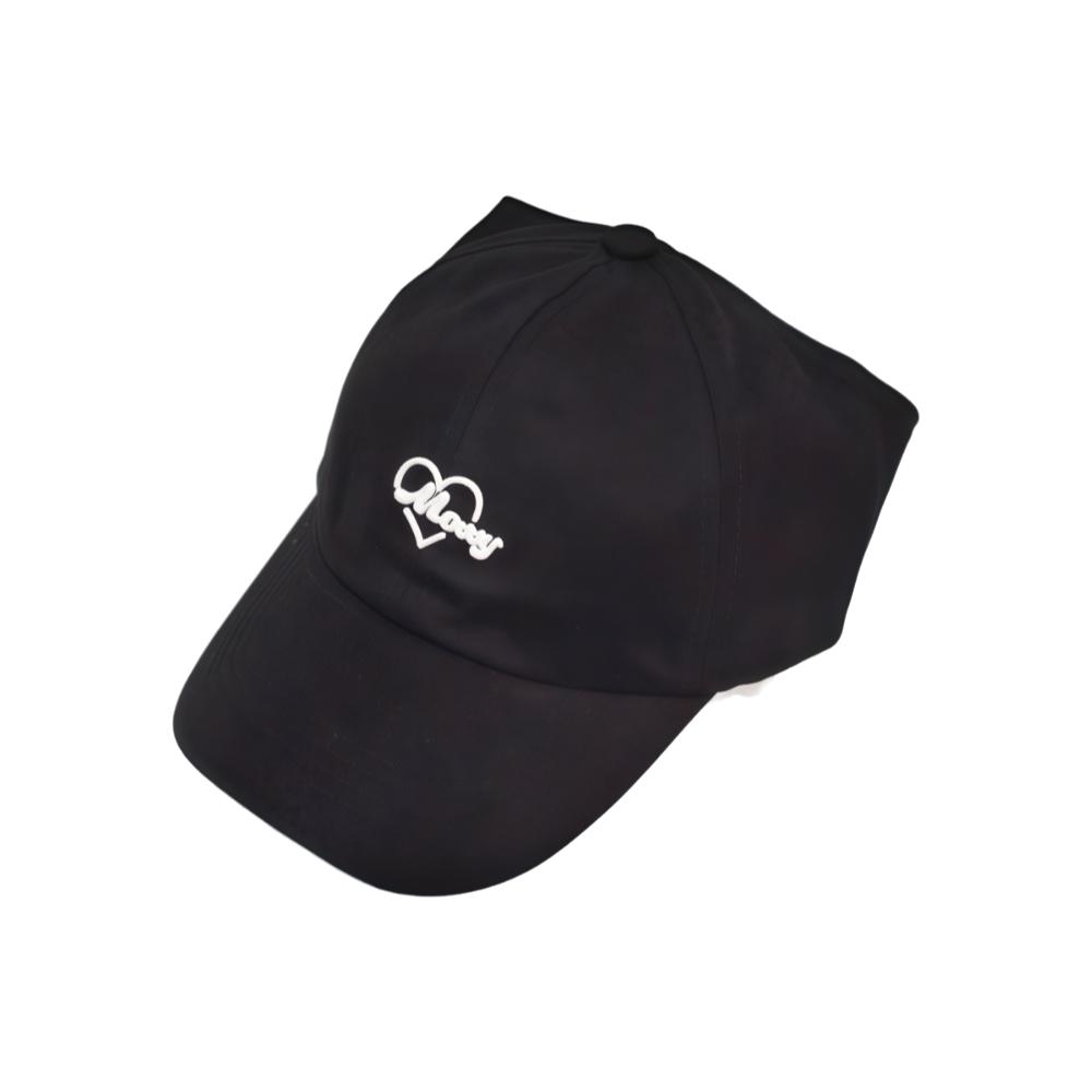 Solid Color Heart Embroidered Baseball Hat Breathable Visor Cap Parent-child Cap For Women Kids