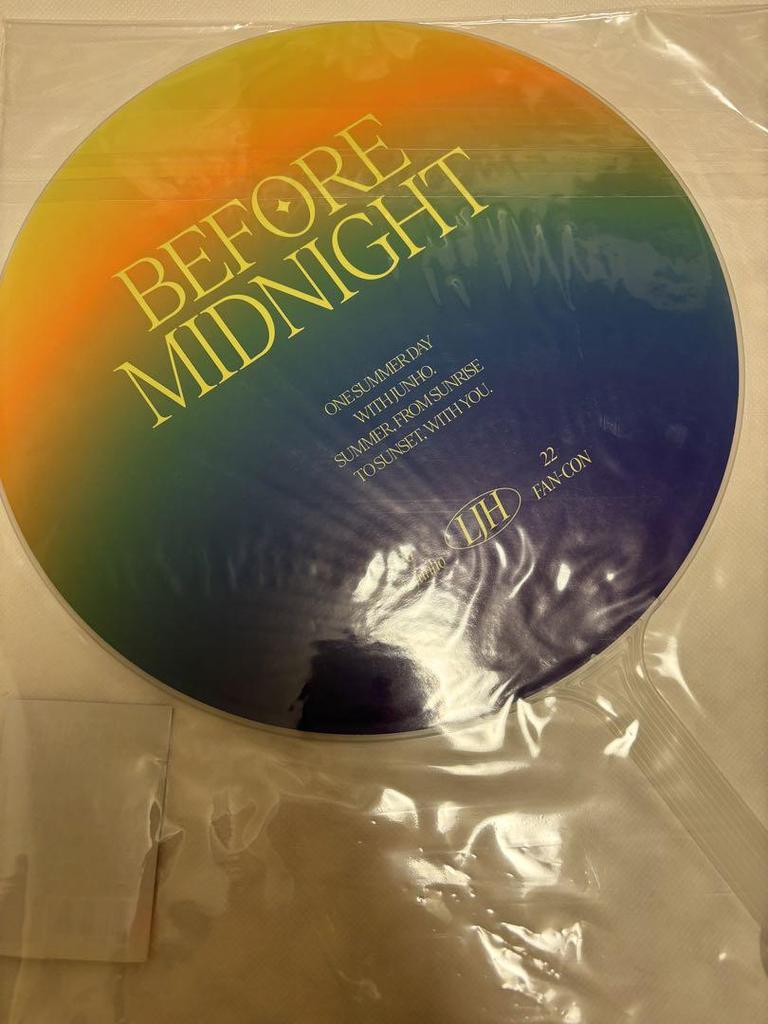 [USED] 2PM Junho JUNHO FAN-CON Korean Fan Set of 3