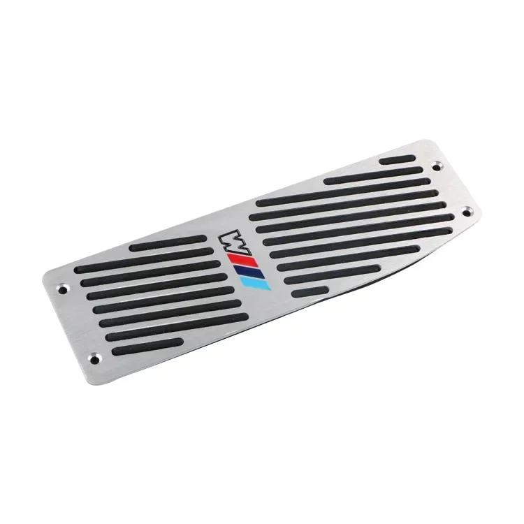 BYX1 X5 X7 For BMW 1set Aluminum Car Accelerator Pedal Mat for BMW F01 F02 F10 F20 F30 F31 F34 F48 F87 Car Accessories