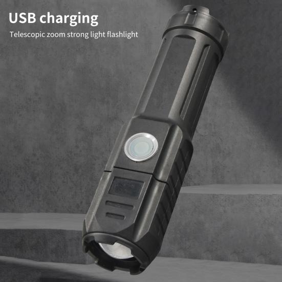 

Аккумуляторный прожектор с высокой яркостью и 3 режимами масштабирования IP44 Водонепроницаемый фонарик для уличного освещения B