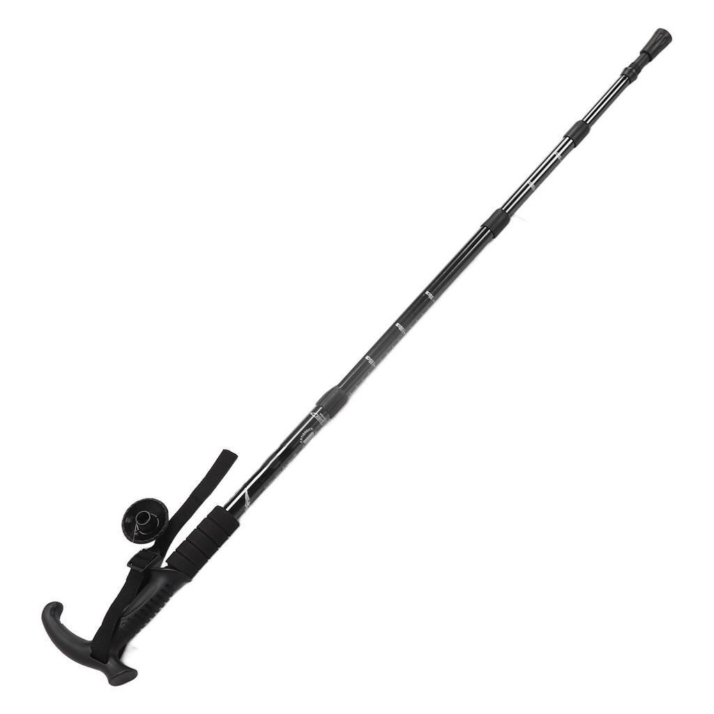Telescopic Walking Stick Professional Aluminium Alloy Shock Absorption Adjustable Hiking Poles for