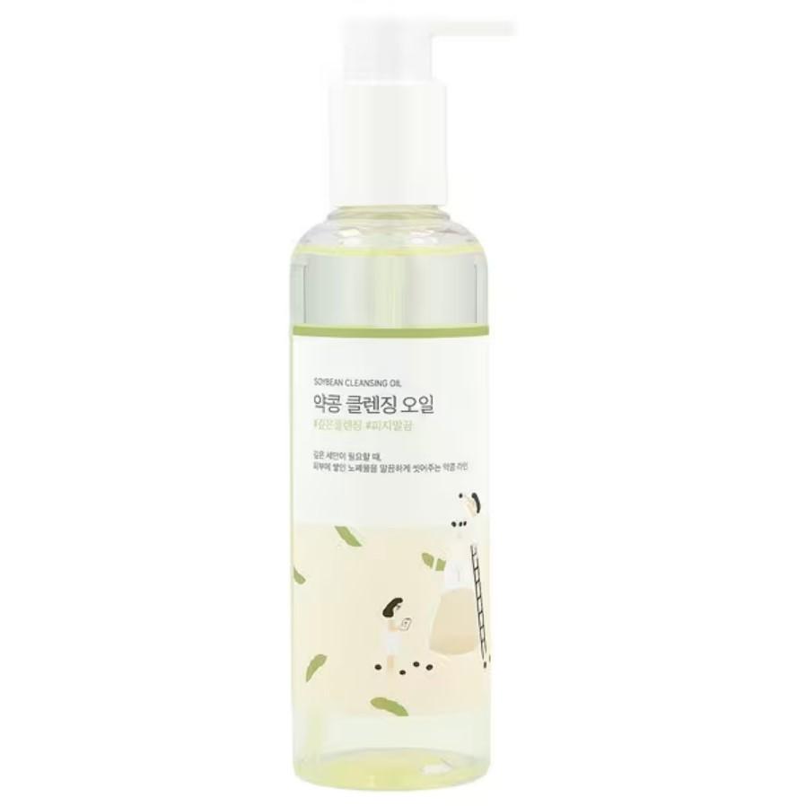 Round Lab Soybean Nourishing Cleansing Oil 200ml – Deep Makeup Remover & Barrier Care 200ml