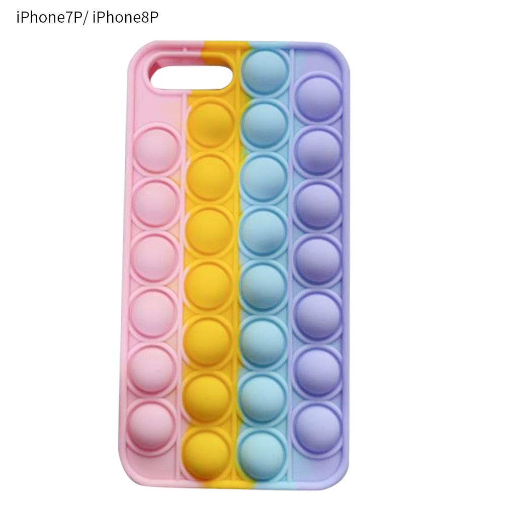 Colorful for 12 Pro Fidget Rainbow Silicone Soft Case Phone Cover New