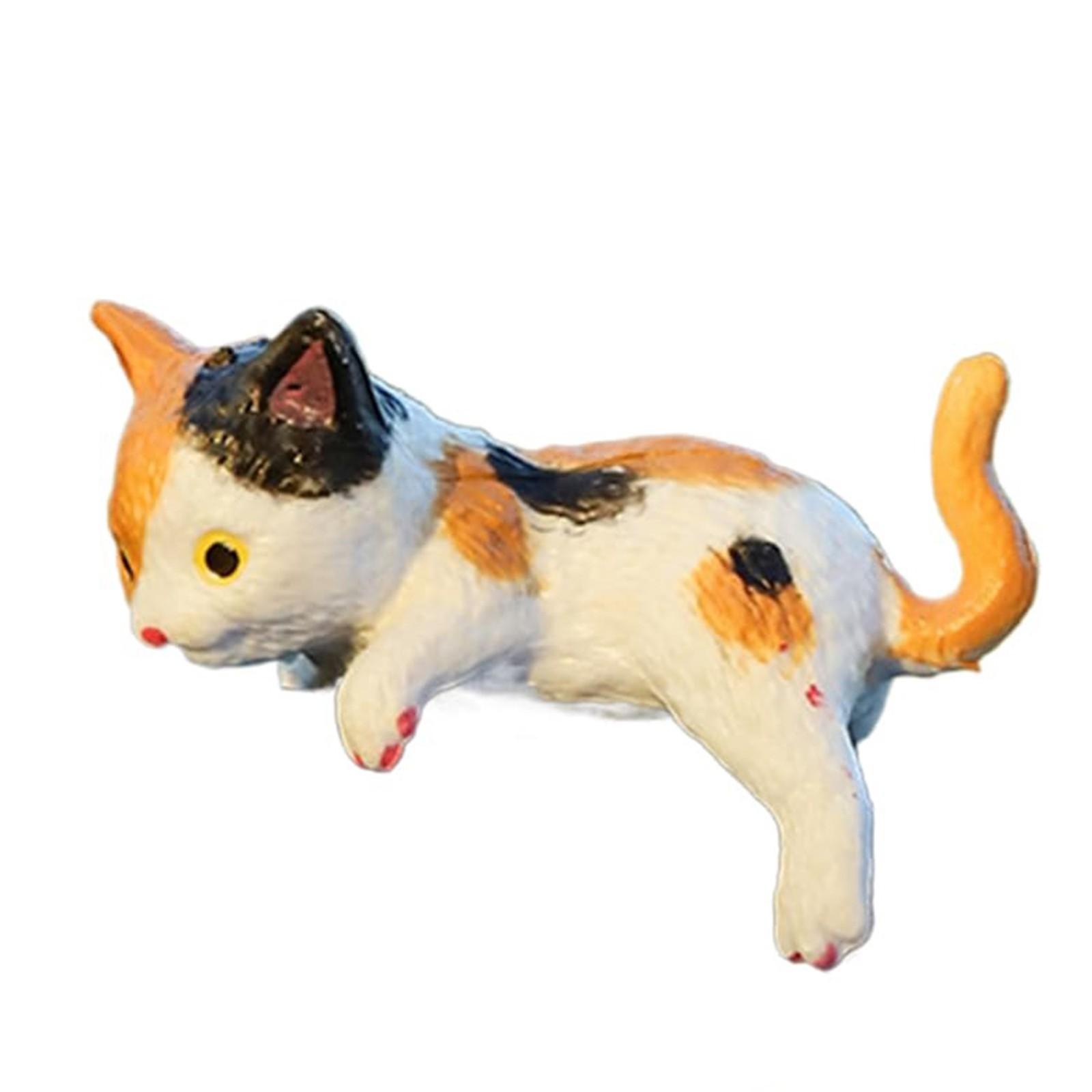 

Милые животные, автомобильные аксессуары, смоляные кошки для украшения приборной панели, украшения стола, украшения для автомобиля, украшения интерьера, зеркала заднего вида, забавные подарки One Size