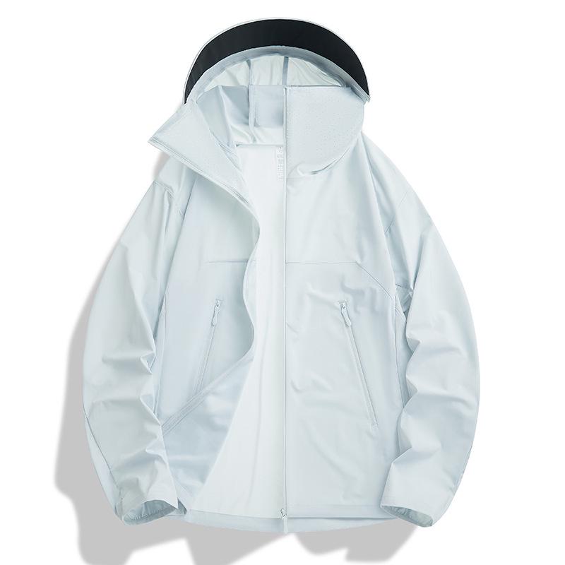 UPF50+ Breathable Ice Feel Sun Protection Jacket for Men & Women - High-End Outdoor Sports Apparel, Customizable Logo