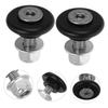 ELAYARD 4pcs Aluminum Composite Tail Box Buckle Spacer Motorcycle Trunk Bracket Base Fast Release