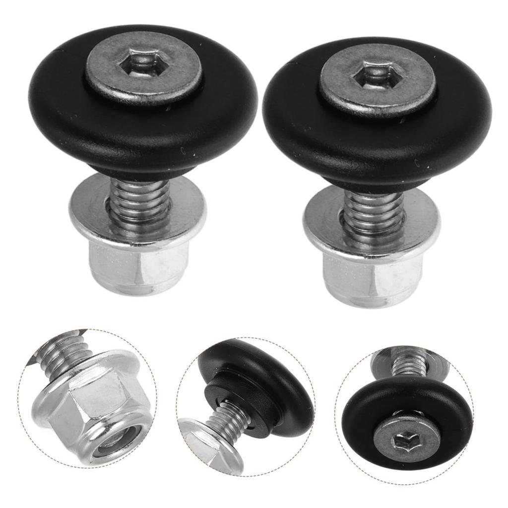 ELAYARD 4pcs Aluminum Composite Tail Box Buckle Spacer Motorcycle Trunk Bracket Base Fast Release